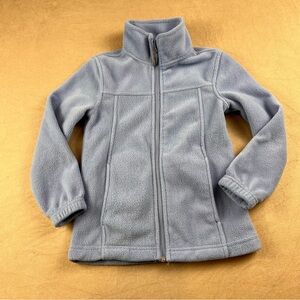 Kids Light Blue Fleece Jacket